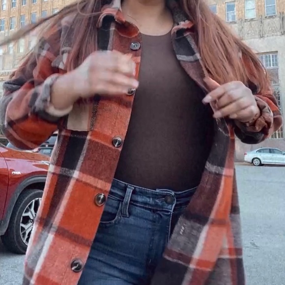 Shein Coat, Fall vibes - Size M - Picture 3 of 3